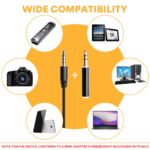 MAONO AU-400 Lavalier Auxiliary Omnidirectional Microphone