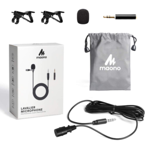 MAONO AU-400 Lavalier Auxiliary Omnidirectional Microphone