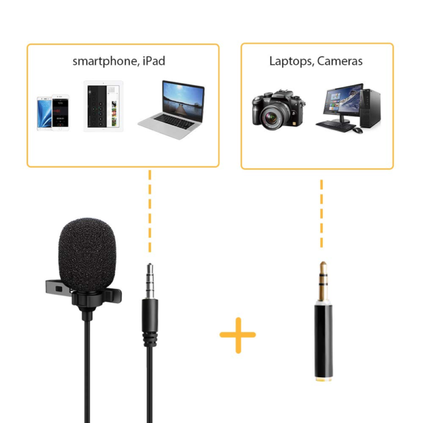 MAONO AU-400 Lavalier Auxiliary Omnidirectional Microphone