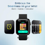 Pebble Frost Pro 1.96'' Display Smart Watch