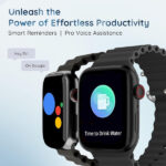 Pebble Frost Pro 1.96'' Display Smart Watch