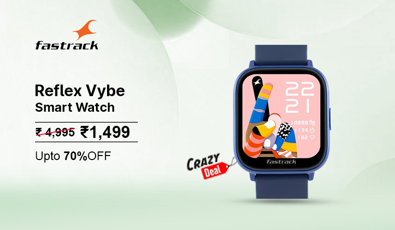 Fastrack Reflex Vybe 1.5 HD Display Smart Watch