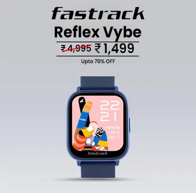 Fastrack Reflex Vybe 1.5 HD Display Smart Watch