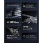 SHOKZ OpenRun Pro 2 Bone Conduction Sports Headphones