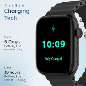 Pebble Frost Pro 1.96'' Display Smart Watch