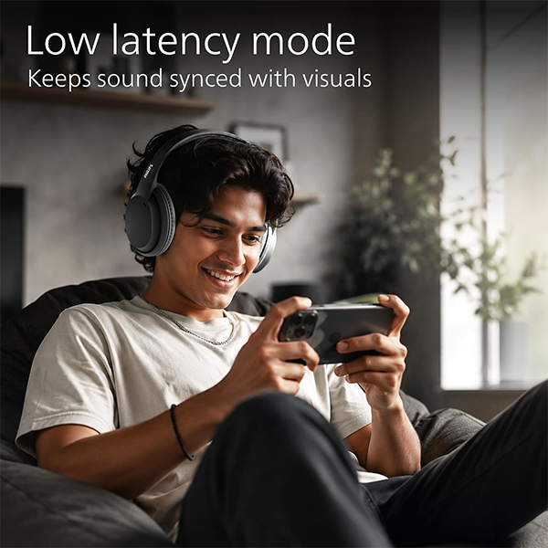 Philips TAH4050 Wireless Bluetooth Headphones with Mic