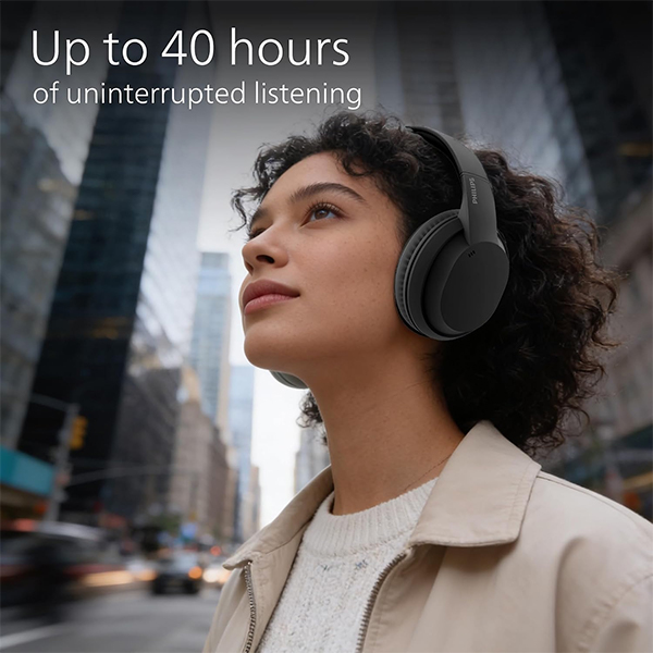 Philips TAH4050 Wireless Bluetooth Headphones with Mic