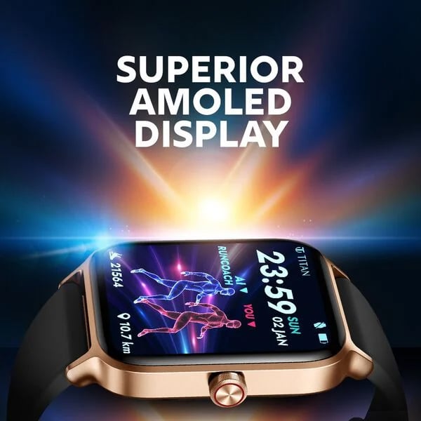 Titan Traveller 1.78" Superior AMOLED Display Smart Watch
