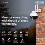 CP PLUS CP-Z43Q 4MP WiFi Full Color Outdoor Smart Security Camera