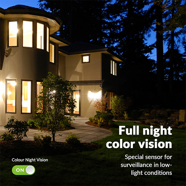 CP PLUS CP-Z43Q 4MP WiFi Full Color Outdoor Smart Security Camera