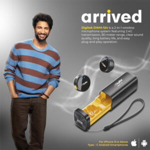 Digitek DWM-124 2-in-1 Wireless Microphone