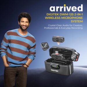 Digitek DWM-125 2-in-1 Wireless Microphone