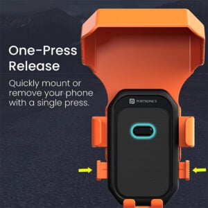 Portronics Mobike 5 Plus Mobile Holder For Scooters & Scooties