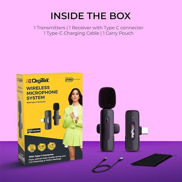 Digitek DWM-006 Pro Wireless Microphone