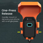 Portronics Mobike 4 Plus Handlebar Mount Mobile Holder