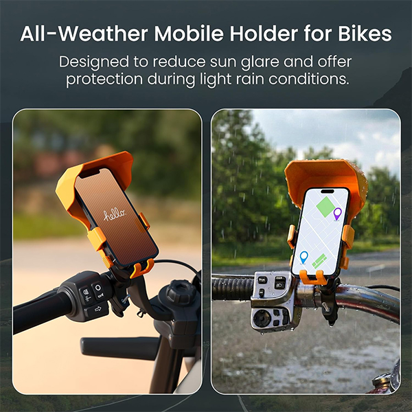 Portronics Mobike 4 Plus Handlebar Mount Mobile Holder