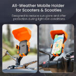 Portronics Mobike 5 Plus Mobile Holder For Scooters & Scooties