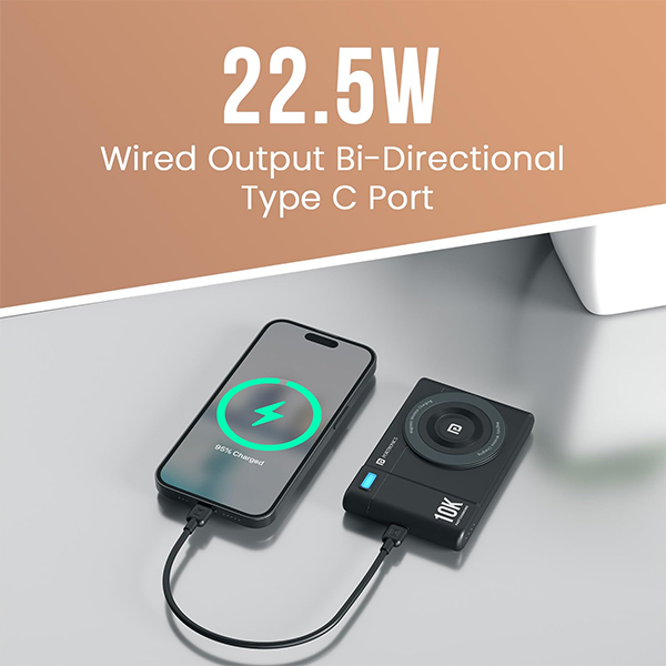 Portronics Power Shutter Air 10K Power Bank