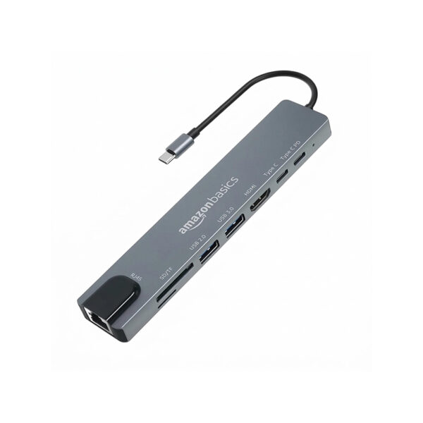 Amazon Basics 8 in 1 USB C Hub Amazon Basics 8 in 1 USB C Hub