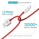 Ambrane 65W USB to Type C Fast Charging Cable