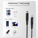Ambrane ABTL-125 Type-C to Lightning USB Cable