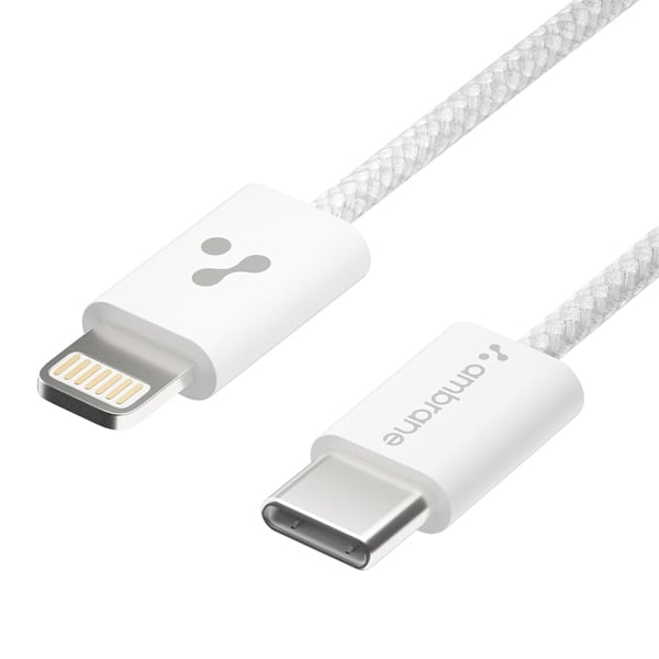 Ambrane ABTL-Q12 Type-C to Lightning Cable