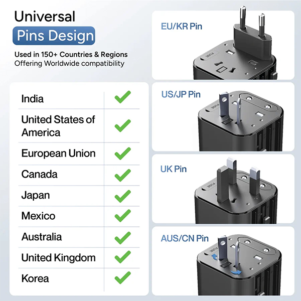 Ambrane ATA-03 Universal Adapter