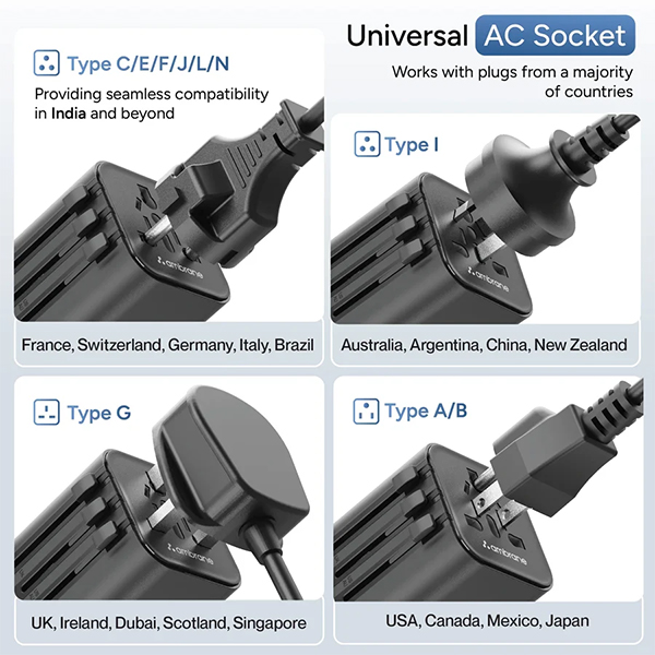 Ambrane ATA-03 Universal Adapter