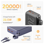 Ambrane Stylo N20 20000mAh Power Bank