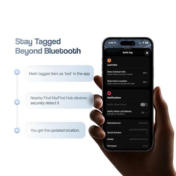Ambrane Swift Tag Location Tracker