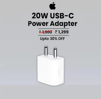 Apple 20W USB-C Power Adapter (for IPhone, IPad & AirPods)