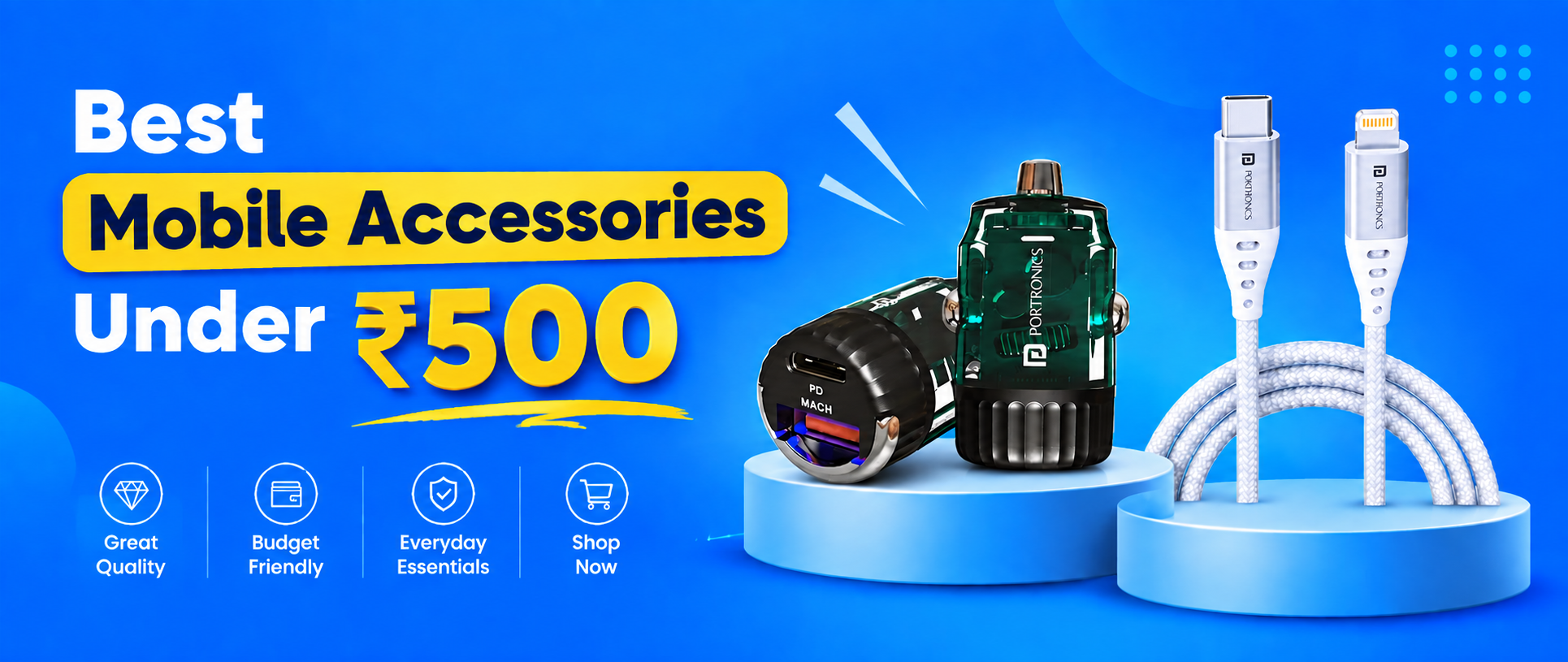 Best Mobile Accessories Under 500