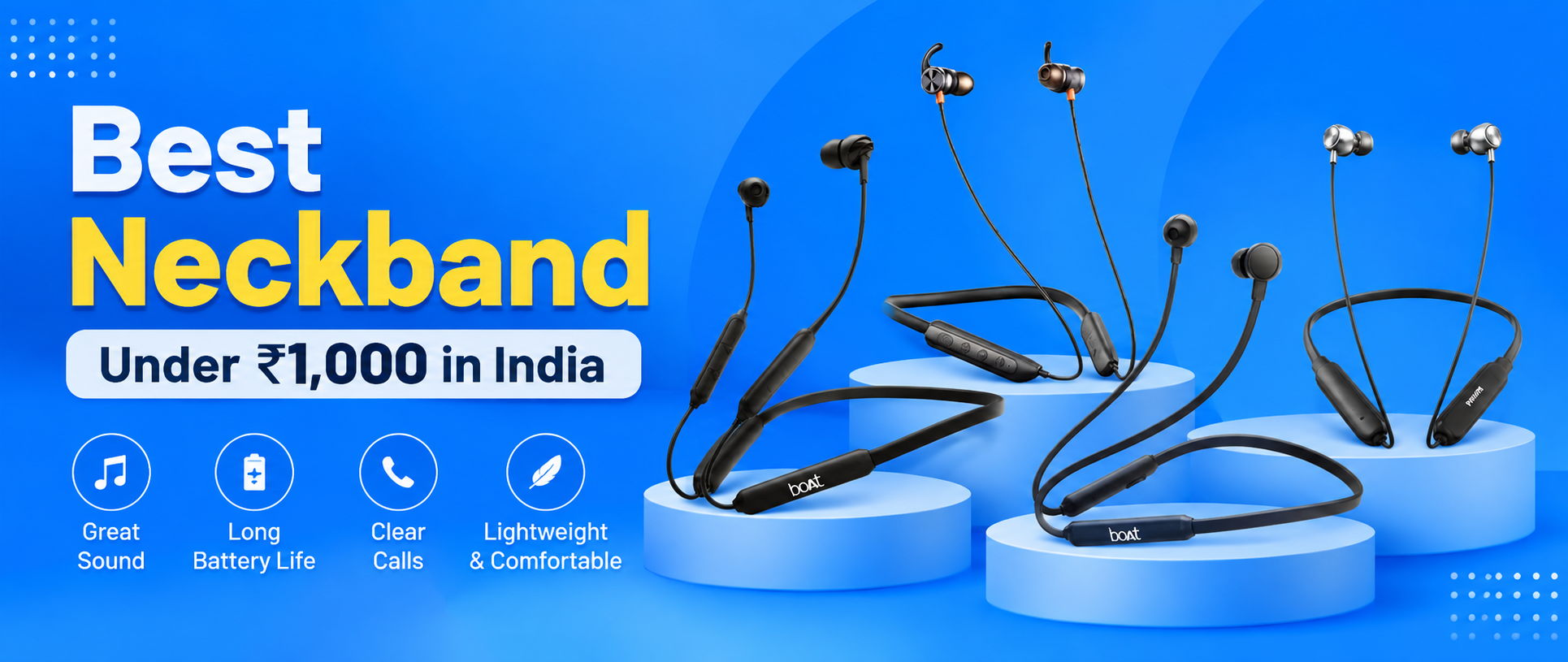 Best Neckband Under ₹1,000 in India