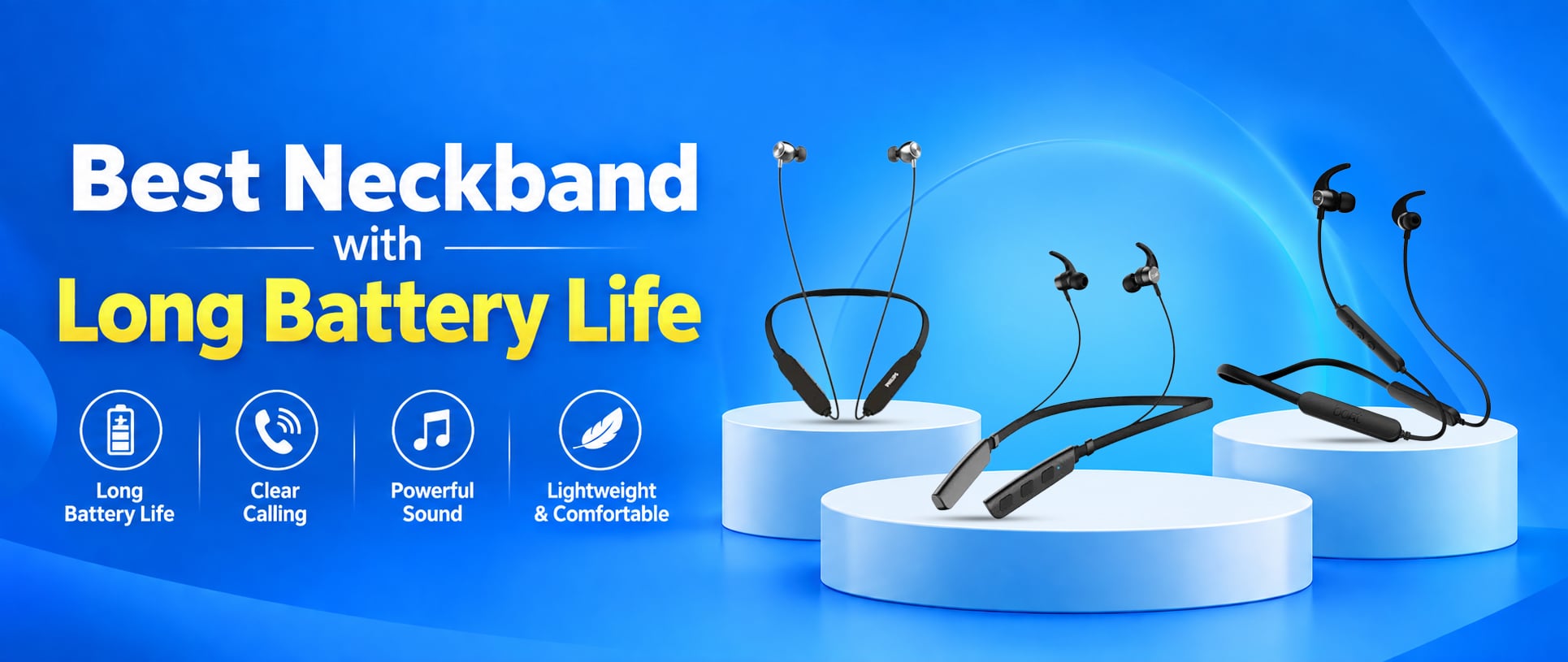 Best Neckband with Long Battery Life in India