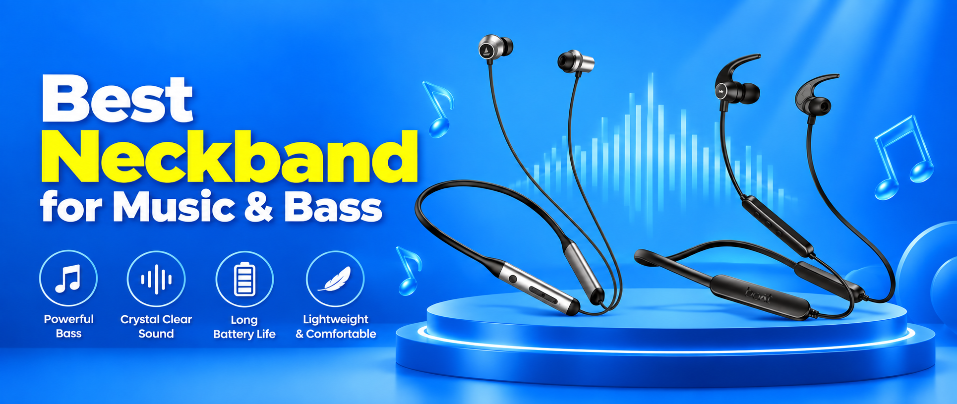 Best Neckband for Music Bass