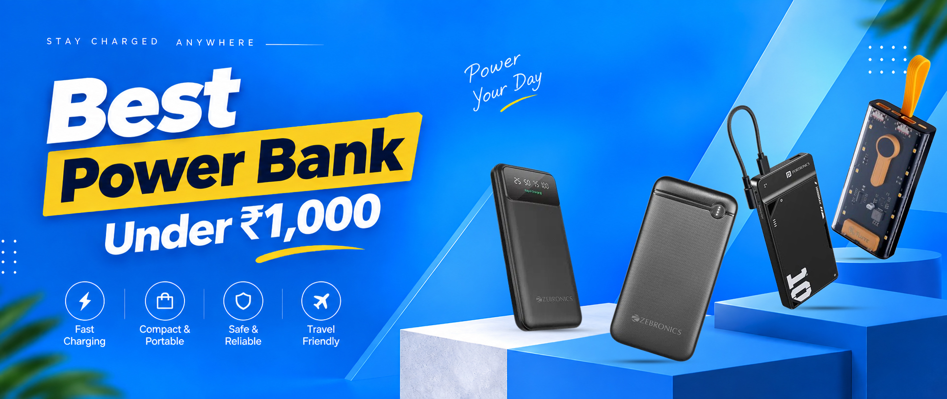 Best Power Bank Under ₹1,000