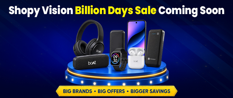 Shopy Vision Billion Days Sale Coming Soon