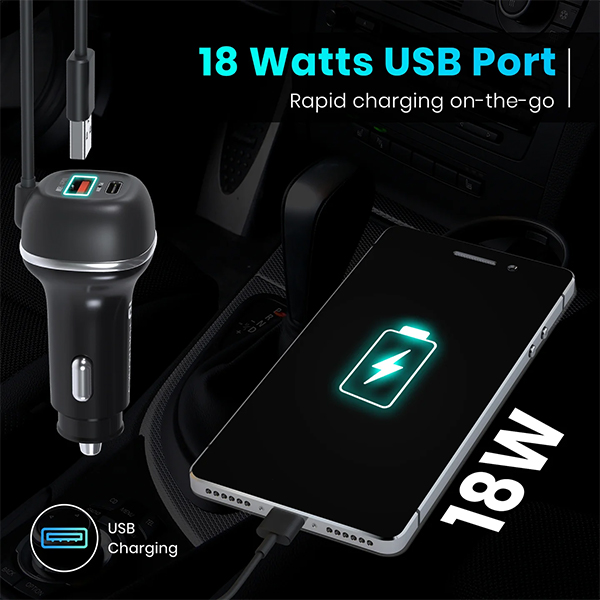 Portronics Car Power 1C Car Charger