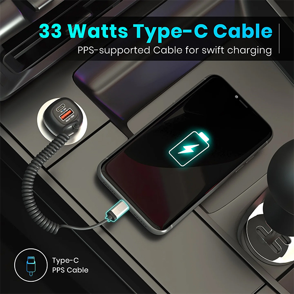 Portronics Car Power 1C Car Charger