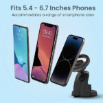 Portronics Clamp M4 Prime Magnetic Car Phone Holder