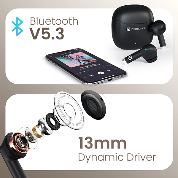 Portronics Twins S18 Pro TWS Earbuds