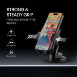 Portronics Clamp M4 Car Phone Holder