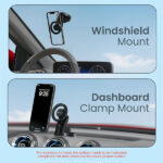 Portronics Clamp M4 Prime Magnetic Car Phone Holder