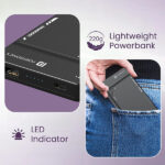 Portronics Luxcell Uno 10K Power Bank