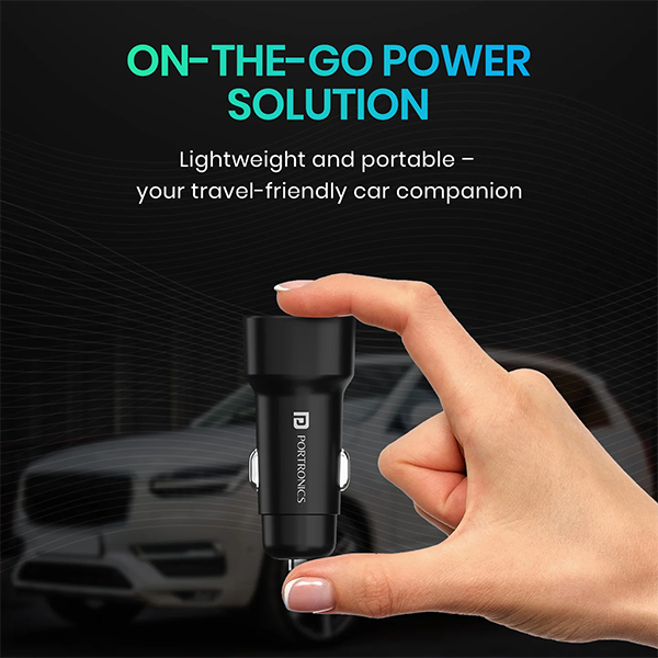 Portronics Car Power 80 Car Charger