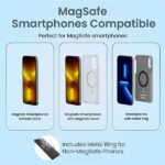 Portronics Clamp M4 Prime Magnetic Car Phone Holder