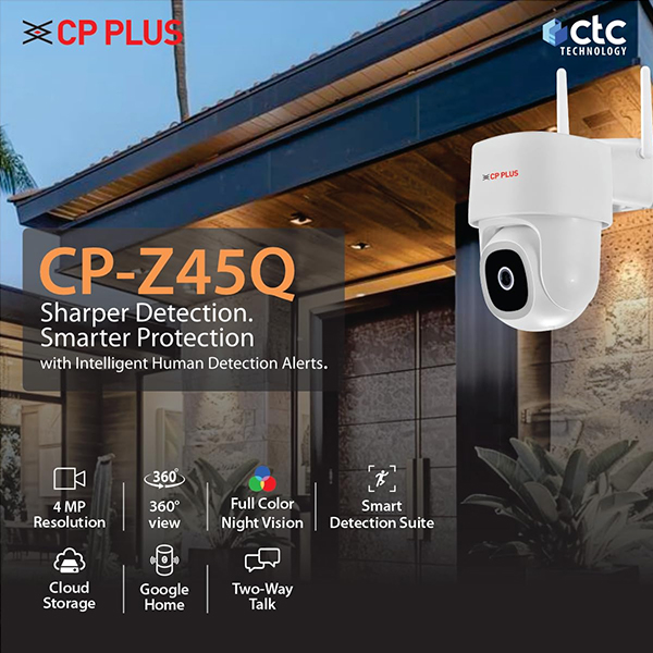 CP Plus CP-Z45Q Smart CCTV Camera