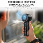 Digitek DFP-FS1 Portable Handheld Spray Fan