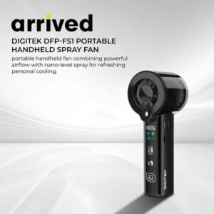 Digitek DFP-FS1 Portable Handheld Spray Fan