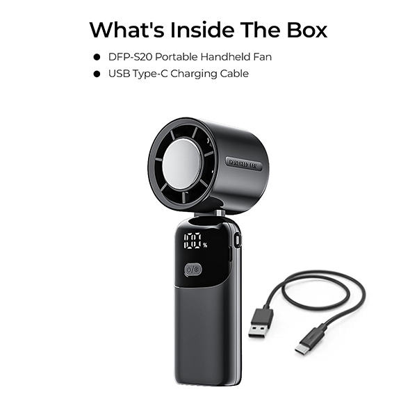 Digitek DFP-S20 Portable Handheld Fan